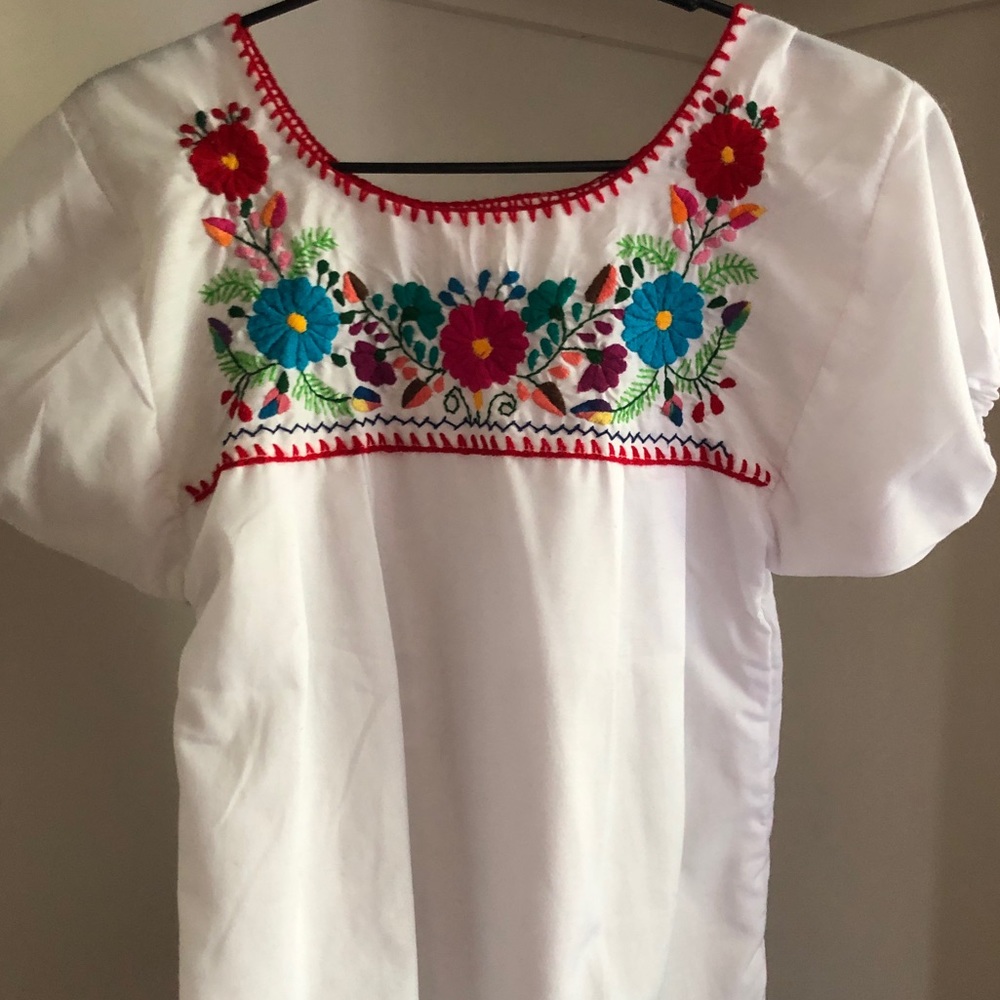 J.R. Palacios authentic Mexican women’s blouse shirt